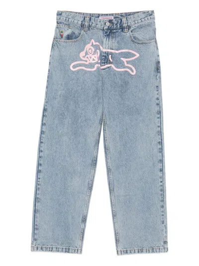 Icecream Running Dog Denim Jeans In Blue