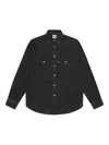 Icecream Boys Men's Black  Running Dog Denim Shirt In Black