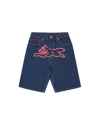 Icecream Running Dog Denim Shorts In Indigo