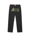 Icecream Running Dog Double Scoop Denim Pant In Black