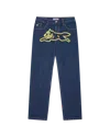 Icecream Running Dog Double Scoop Denim Pants In Blue