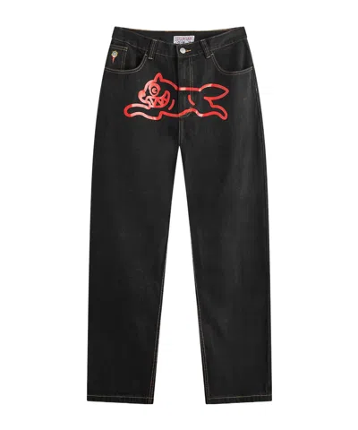 Icecream Running Dog Double Scoop Jeans In Black