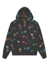 Icecream Grey Graphic Print Hoodie