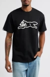 Icecream Running Dog Graphic T-shirt In Black