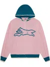 Icecream Running Dog Hoodie In Pink