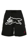 Icecream Mens Black Running Dog Swim Shorts In Black