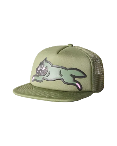 Icecream Kids' Running Dog Trucker Hat In Green