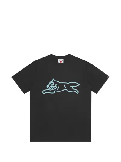 Icecream Running Dog T-shirt In Black