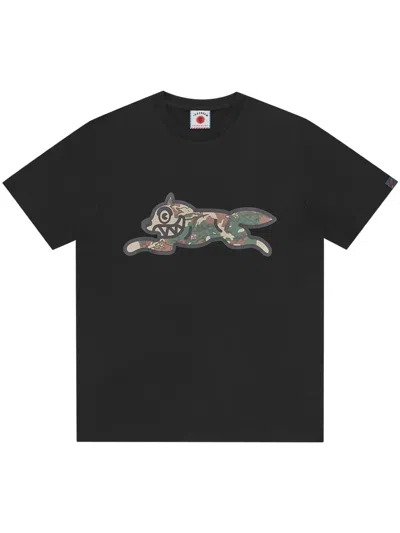 Icecream Running Dog Woodland T-shirt In Black