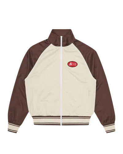 Icecream Kids' Running Dog Zip Through Track Top In Brown