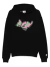 Icecream Running Puppy Hoodie In Black