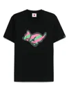 Icecream Running Puppy T-shirt In Black