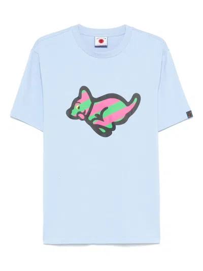 Icecream Running Puppy T-shirt In Blue