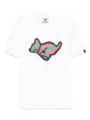 Icecream Running Puppy T-shirt In White