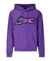 Icecream Satin Running Dog Popover Sweatshirt In Purple