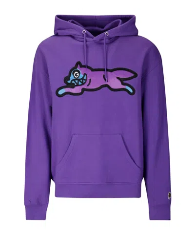 ICECREAM SATI RUNNING DOG POPOVER DOG-APPLIQUÉ HOODIE