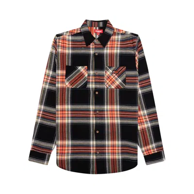Pre-owned Icecream Script Long-sleeve Shirt 'plaid' | Multi-color | Men's Size M
