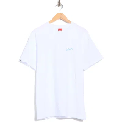 Icecream Server Graphic T-shirt In White