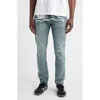 Icecream Shade Chocolate Fit Stretch Denim Jeans In Blue