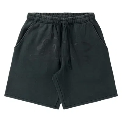 Pre-owned Icecream Shave 1ce Terry Shorts 'jet Set' | Black | Men's Size M