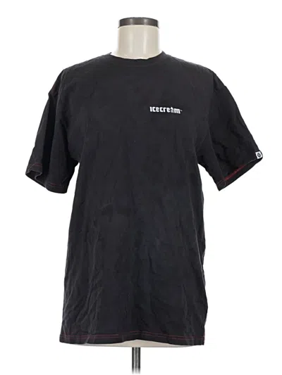 Pre-owned Icecream Short Sleeve T-shirt In Black