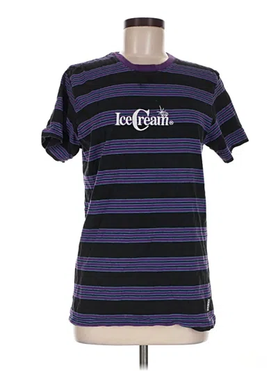 Pre-owned Icecream Short Sleeve T-shirt In Purple