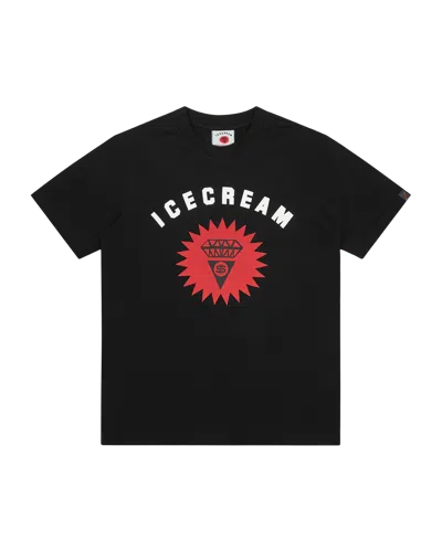 Icecream Kids' Signet Logo T-shirt In Black