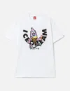 Icecream Skate Cone T-shirt In White