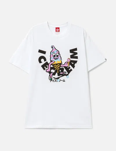 Icecream Skate Cone T-shirt In White