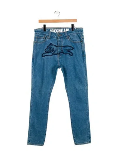 Pre-owned Icecream Skinny Jeans In Blue