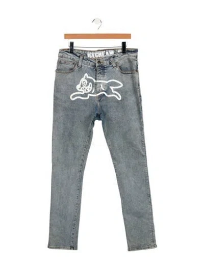 Pre-owned Icecream Skinny Jeans In Blue
