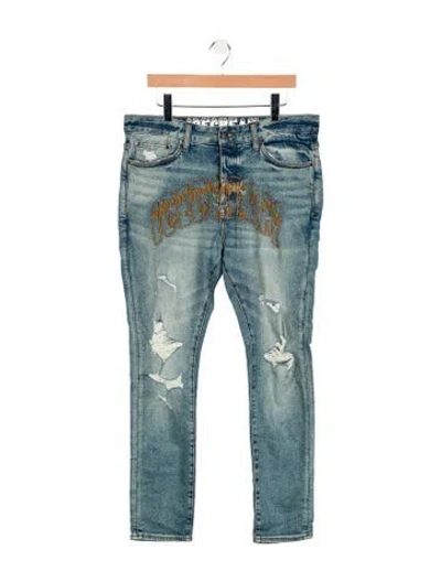 Pre-owned Icecream Skinny Jeans In Blue
