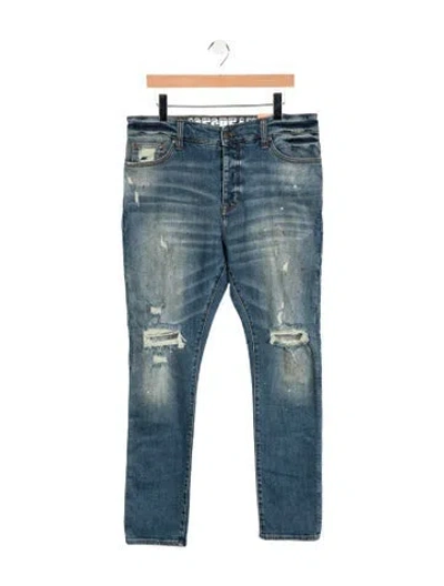 Pre-owned Icecream Skinny Jeans In Blue
