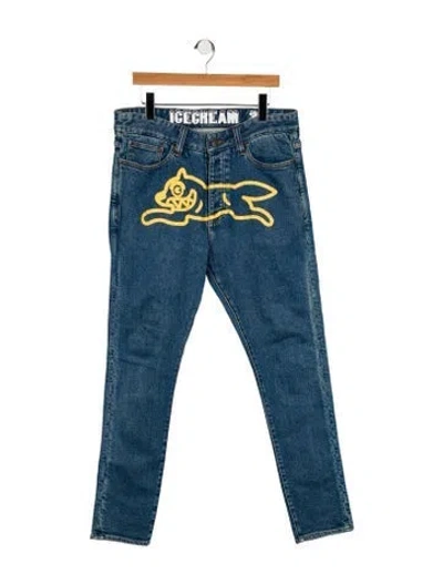 Pre-owned Icecream Skinny Jeans In Blue