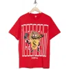 Icecream Smokey Graphic T-shirt In Racing Red