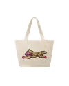 ICECREAM SNAKE PATTERN RUNNING DOG TOTEBAG