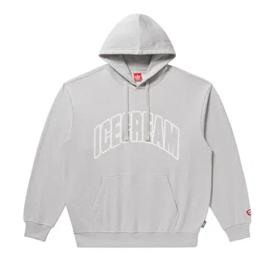 Pre-owned Icecream Soda Pop Hoodie 'heather Grey' | Men's Size L In Gray