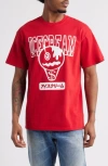 Icecream Splat Graphic T-shirt In Red