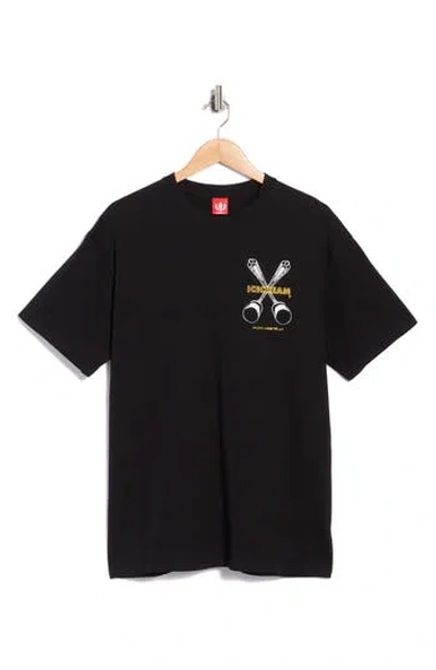 Icecream Spoons Cotton Jersey Graphic T-shirt In Multi