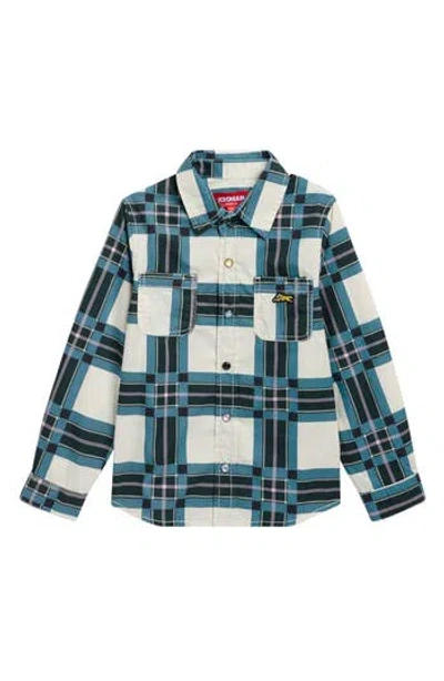 Icecream Kids'  Stacker Long Sleeve Shirt In Blue