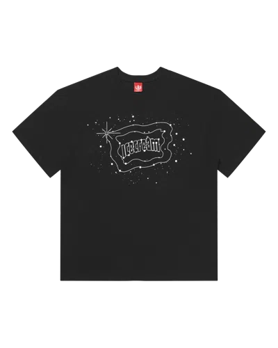 Icecream Kids' Star Gazing Ss Tee In Black