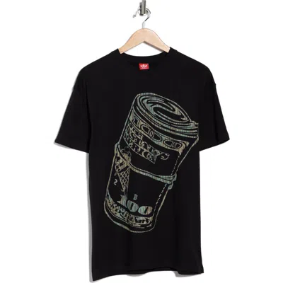 Icecream Stash Graphic T-shirt In Black