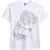 Icecream Stash Graphic T-shirt In White