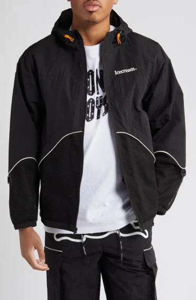 Icecream Stoney Jacket In Black