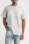 Icecream Stop Light Graphic T-shirt In Gray