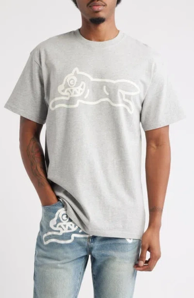 Icecream Stop Light Graphic T-shirt In Gray