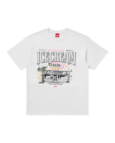 Icecream Kids' Store Front Ss Tee In White