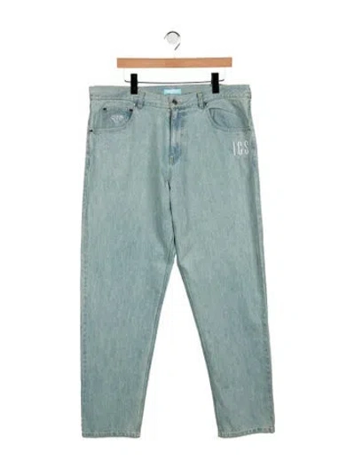 Pre-owned Icecream Straight-leg Jeans In Blue