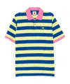 Icecream Cones And Bones Striped Polo Shirt In Multi-color