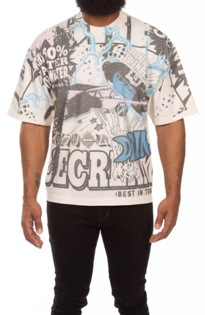 Icecream Suppressor Graphic T-shirt In Neutral